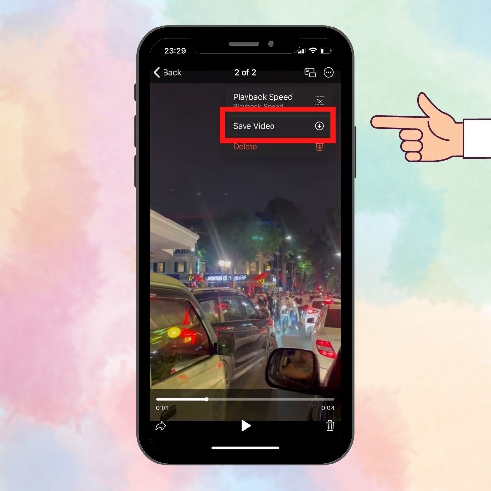 Cách lưu video từ Telegram vào thư viện ảnh trên iPhone