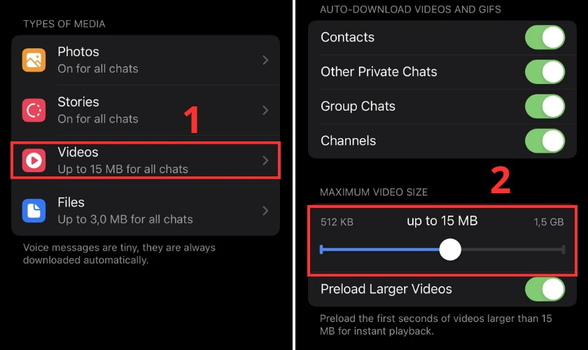 Cách xem video trên Telegram mà không bị lỗi