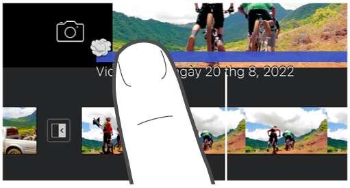 Cách xóa âm thanh trong video bằng iMovie trên iPhone