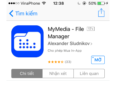 Dùng ứng dụng MyMedia