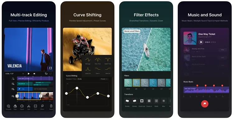 Dùng VN Video Editor để xóa tiếng ồn trong video
