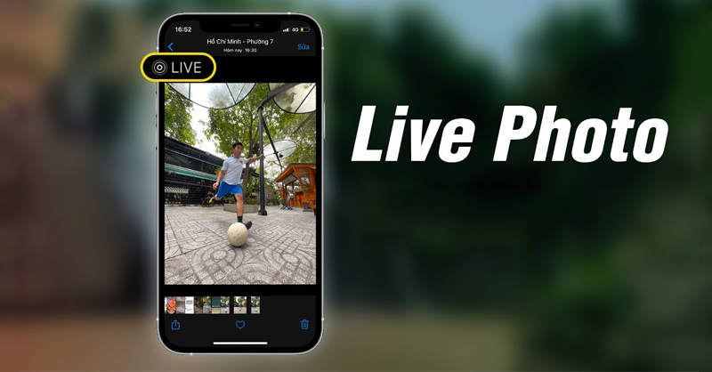 Cách tắt Live Photos cho ảnh đã chụp