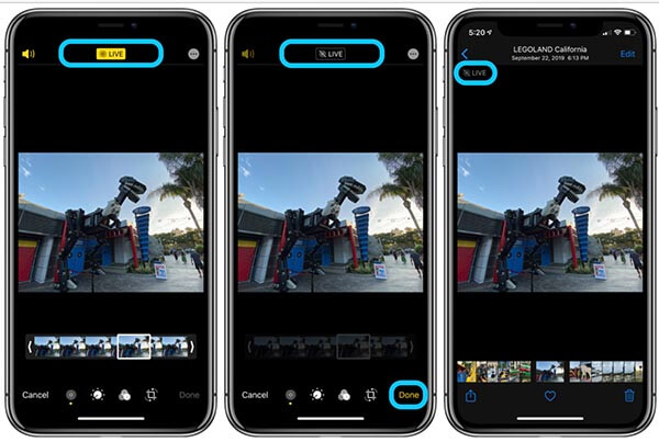 Lưu ý khi tắt Live Photos trên iPhone
